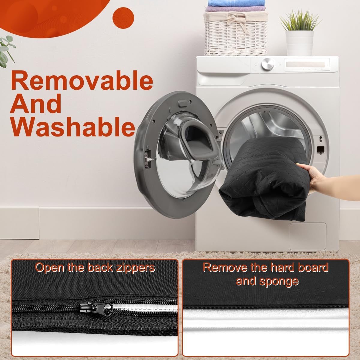 Dog Car Seat Cover, Dog Hammock for Car Backseat, Non Inflatable Seat Cover for Back Seat,Hard Bottom Back Seat Protector for Cars,Trucs & Suvs